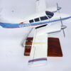 Model of Beechcraft Model 76 Duchess with detailed craftsmanship.